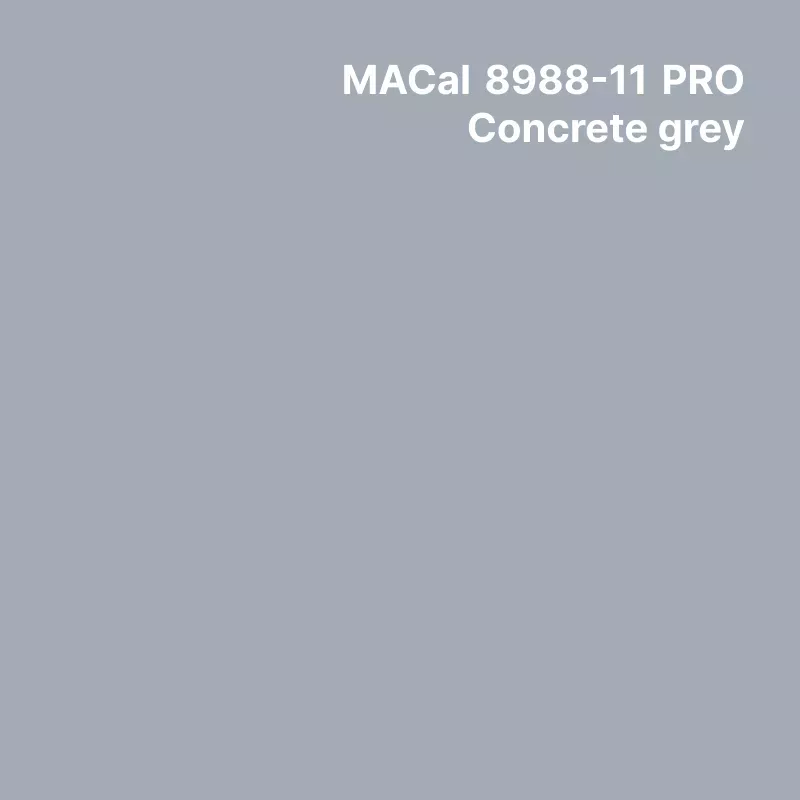 MC8900 couleurs Monomère concrete grey Mat semi-permanent 5 ans