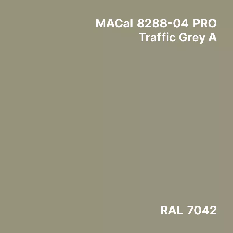 MC8200 couleurs Monomère Traffic Grey A mat Mat permanent 3 ans