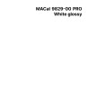 MC9800 BLC BRILL  Macal 98  Blanc Brillant permanent 10 ans