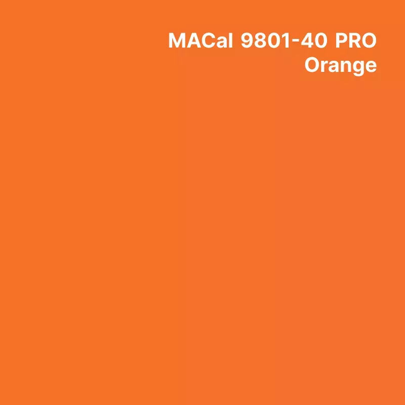 MC9800 couleurs Polymère orange brillant Brillant permanent 7 ans