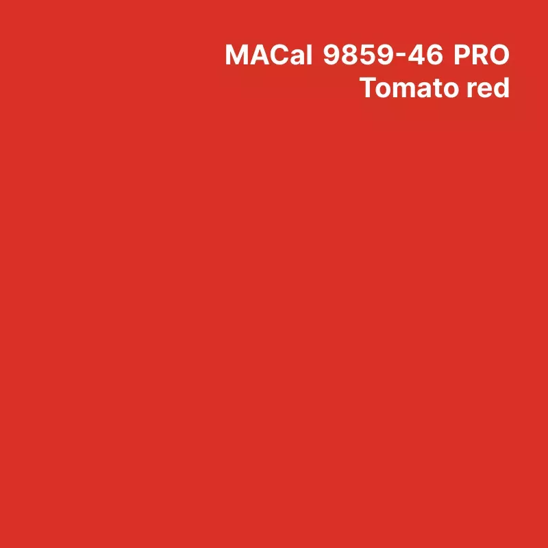 MC9800 BF Couleur Polymère Tomato Red Pro Brillant permanent 7 ans