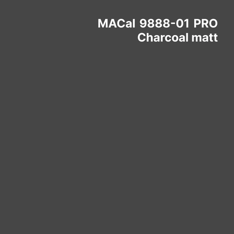 MC9800 metal Polymère Charcoal Matt Mat permanent 5 ans